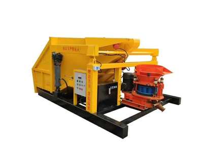 西安吊裝式噴漿車 混凝土泵送新利器，助力高效施工